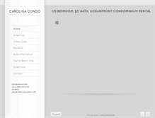 Tablet Screenshot of carolinacondo.com